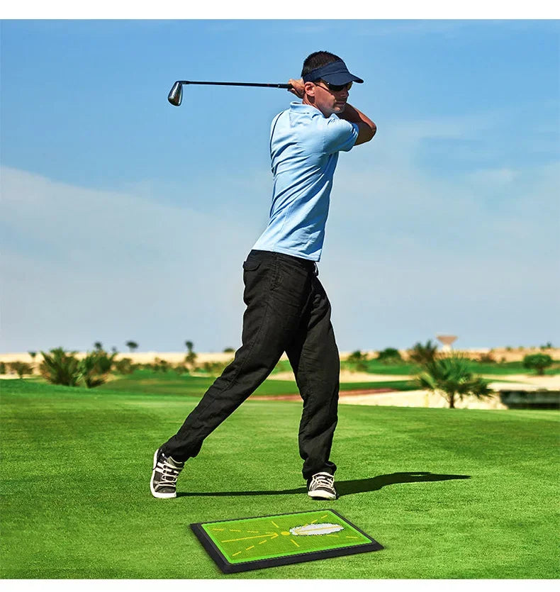 PGM High Quality Golf Training Pad for Swing Detection Batting Ball Trace Directional Mat Swing Path Pads Swing Practice Pads