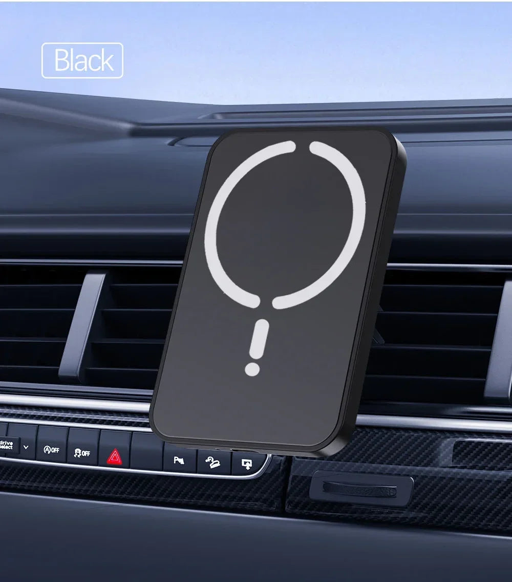 Magnetic Wireless Car Charger Air Outlet Phone Holder for iPhone 17 16 15 14 13 12 Pro Max Fast Wireless Car Charging Station