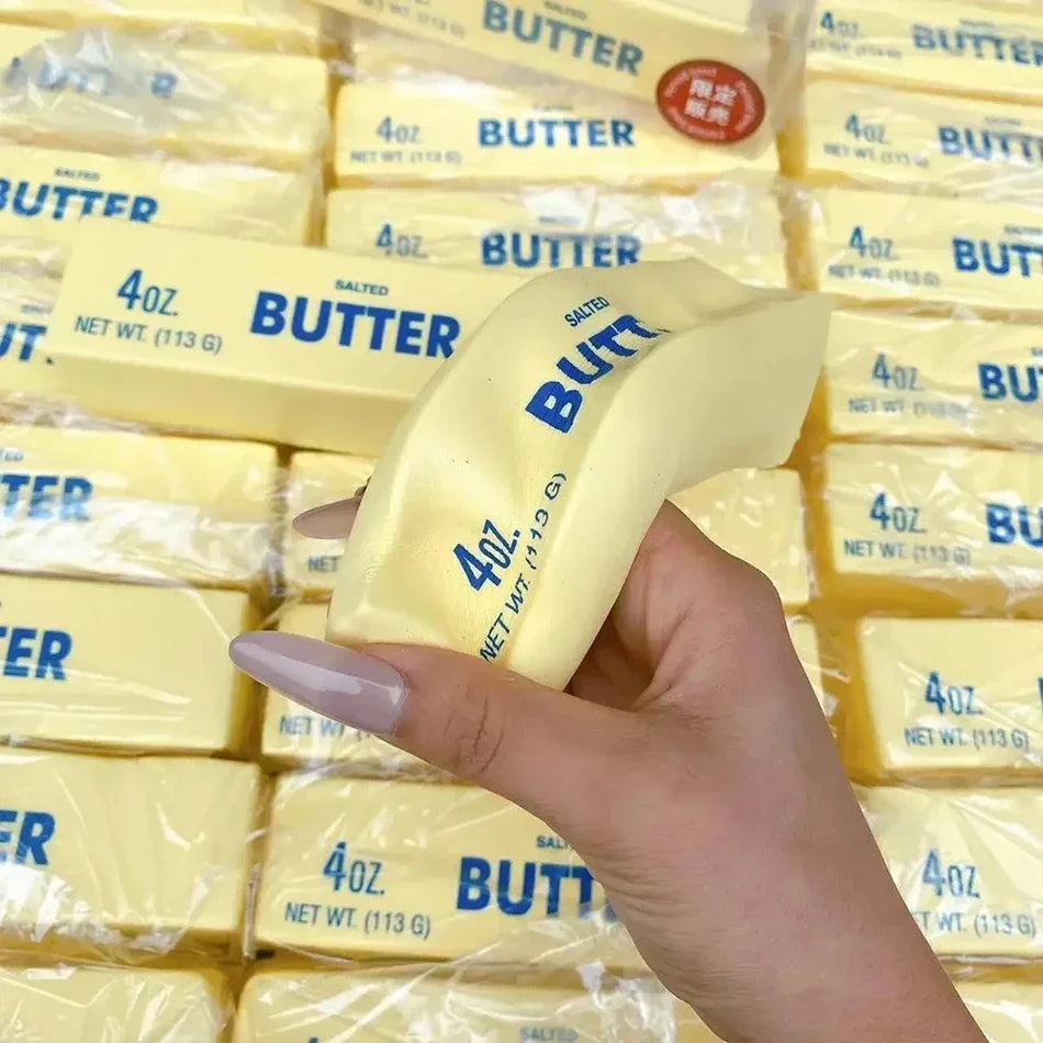 1-5PCS Soft Butter Sticks Soft And Of Cream-Flavored Model For Play And Sensory Entertainment Model Slow Rising Squeeze Toy