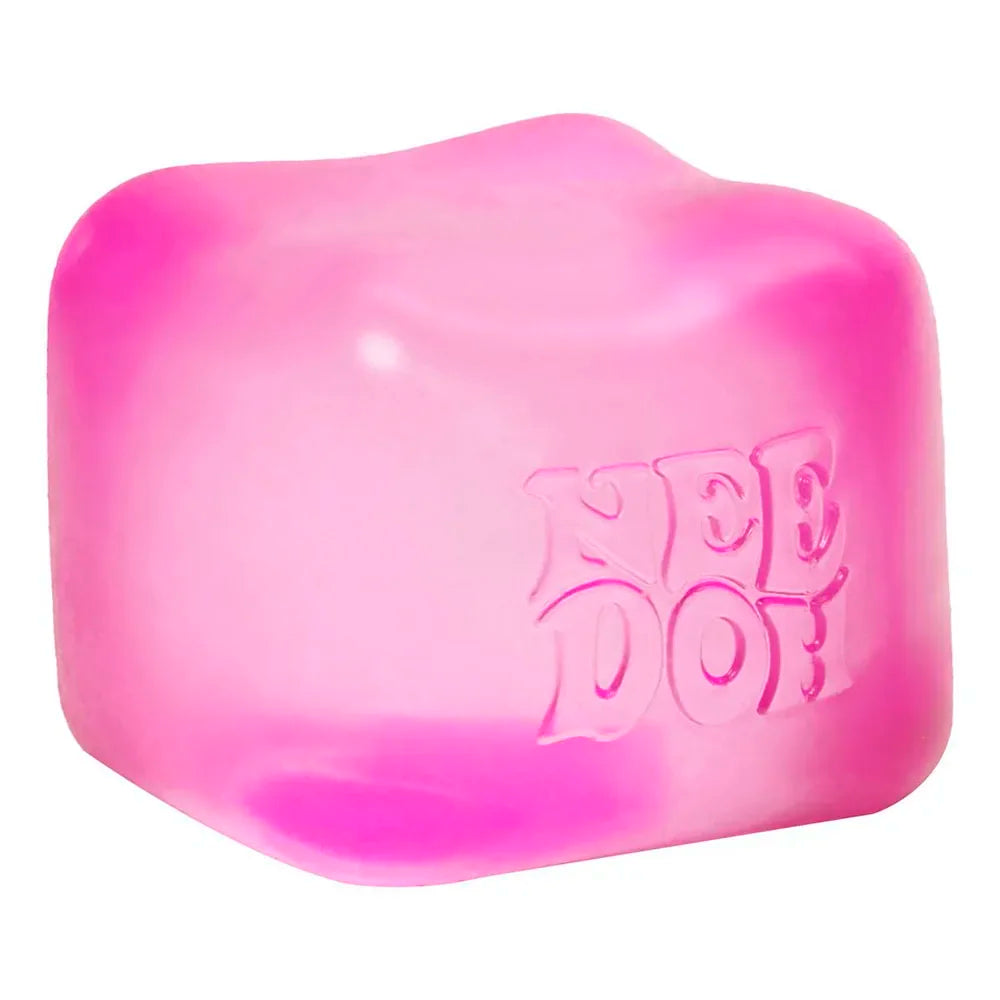 Schylling Needoh Nice Cube Sensory Fidget Cube Stress Relief Anxiety Sensory Tool for Focus ADHD & Calming Office Desk Gadget
