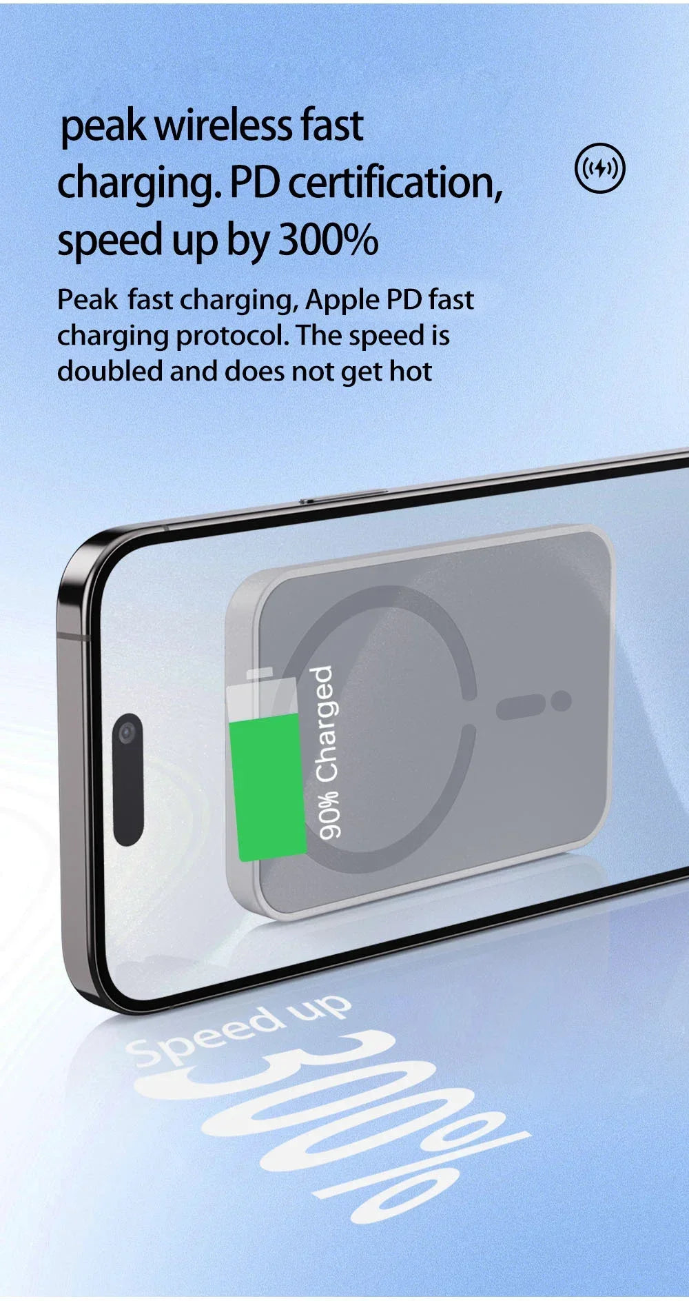 Magnetic Wireless Car Charger Air Outlet Phone Holder for iPhone 17 16 15 14 13 12 Pro Max Fast Wireless Car Charging Station