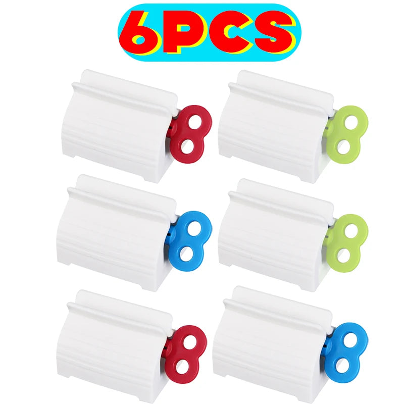 Tube Hand Cream Facial Cleanser Dispenser Holder Squeezer Toothpaste Squeezers Holder Portable Manual Squeeze Tools Household