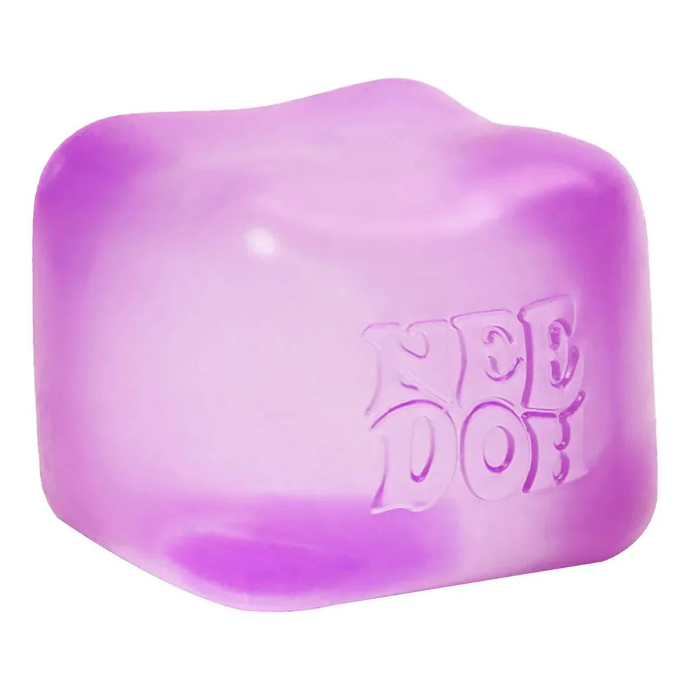 Schylling Needoh Nice Cube Sensory Fidget Cube Stress Relief Anxiety Sensory Tool for Focus ADHD & Calming Office Desk Gadget
