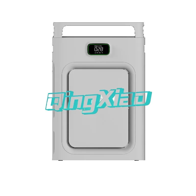 Oneisall Fully Automatic Pet Air Purifier For Dogs Cats With Dual Washable Filters Adsorbing Floating Fur Household Cleaner